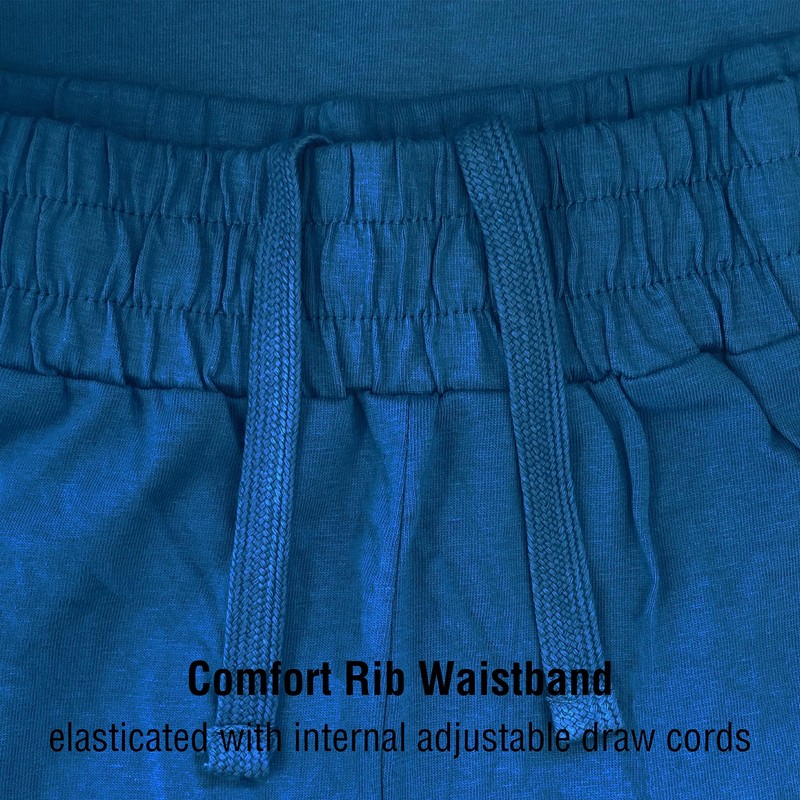 The Essentials Wardrobe Mens TEW Shorty Pyjamas - Blue -