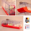 hünersdorff Plastic Box Polypropylene with Transparent Hinged Lid 3.7 Litre
