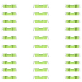 JYK 20pcs Round Bubble Level 8x31mm Mini Circular Bullseye Spirit Levels for Leveling Camera Tripod Telescope Workshop Turntable Pictures