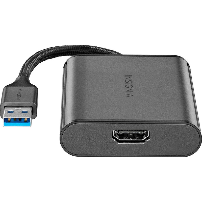 Insignia - SuperSpeed USB 3.0 to HDMI External Video Adapter