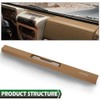 GRAND ORANGE Upper Dash Top Cover Defrost Vent Bezel Trim