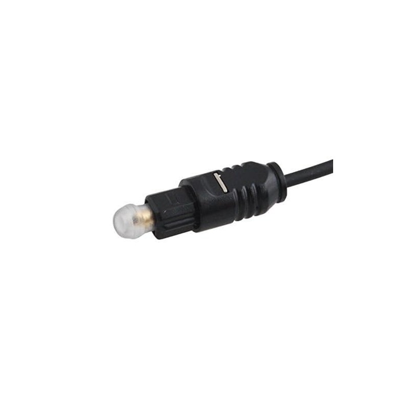 Goobay 51217 Optical Cable, Black, 2.2 mm Diameter, 1.5 m