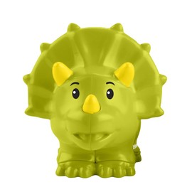 Little People Replacement Part for Fisher-Price Dinosaur Village Playset - Includes 1 Green Triceratops Dinosaur Figure