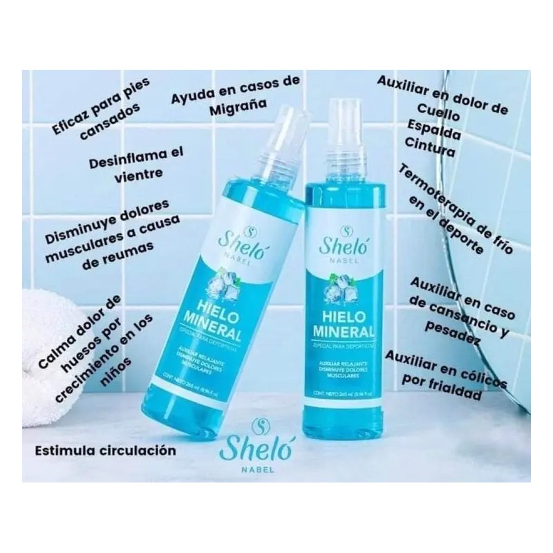 Pack Hielo Mineral Sheló