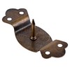 Antique Brass Trunk Handle Loop with Nail | Hardware for