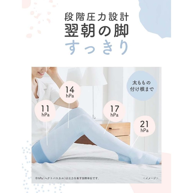 Medicit Compression Spats, Super Cool While Sleeping, Full Leg, M,