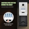 Key Lock Box for Outside with Light Up Dials -