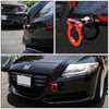 DNA MOTORING Red Aluminum Front/Rear Japanese Car Trailer Tow Hook