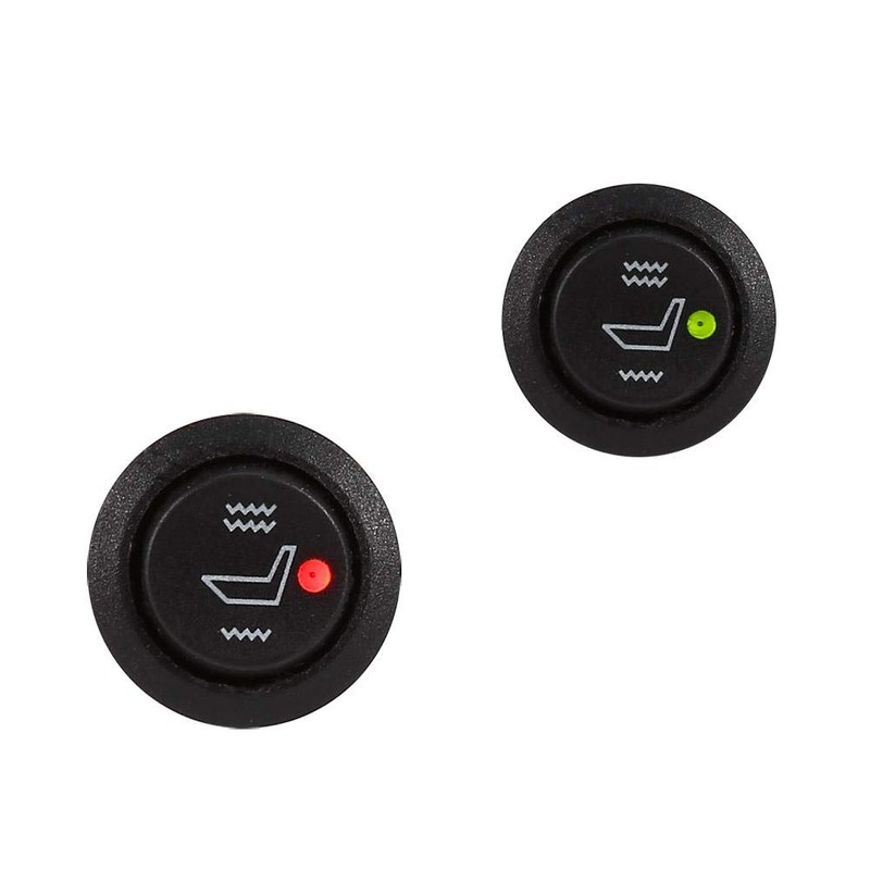 2 Pcs Seat Switch, Universal Car Seat Heater Switch Universal