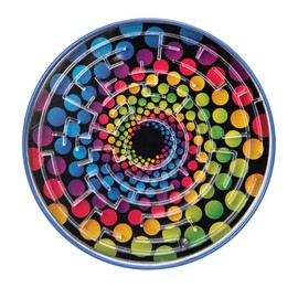 Schylling Tin BB Maze Ball Game - 6" Retro Ball Maze Puzzles in 3 Assorted Styles, Develops Hand Eye Coordination and Strategic Thinking