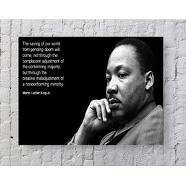 Martin Luther King Jr. Famous quote Poster 20''x16'' Unframed Poster Print (A)