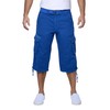X RAY Men's Belted Long Cargo Shorts for Men, Below
