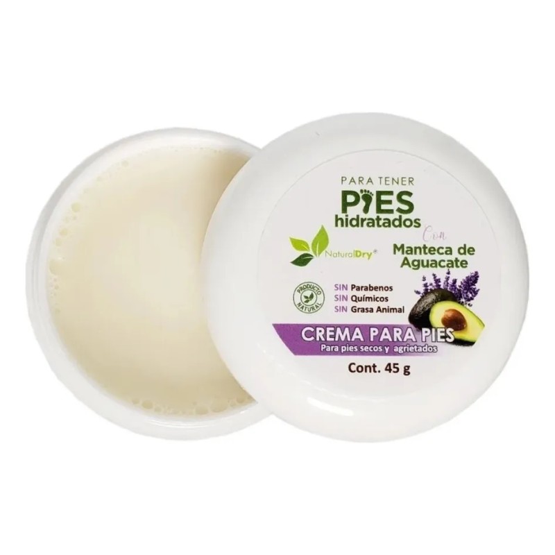 Crema Pies Secos Naturaldry Manteca Aguacate