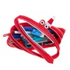 ZIPIT Christmas Monster Pouch, Gift Pack, red, 9.45'' x 0.98''