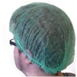 Green MOB Cap - Food Safe Hair Net (5)
