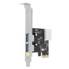 PCIe to USB3.0 Expansion Card 5Gbps 2 Ports 4Pin Power