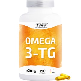 TNT Omega 3 (150 Capsules) • 2760mg Fish Oil with EPA & DHA per Daily Dose • High Dose and Laboratory Tested