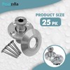 Poolzilla Pool Safety Cover Stainless Steel Anchor with Collar for