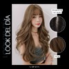 GAIBMAX - Pelucas para mujer cabello aspecto natural, peluca de