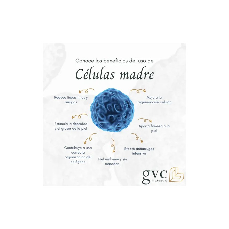 Kit Facial Regenerador Células Madre Gvc Cosmetics