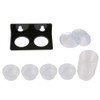 SLSON Gecko Feeding Ledge Acrylic Suction with 20 Pcs 0.5oz