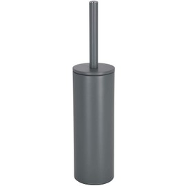 Spirella BATH BRUSH STAINLESS STEEL AKIRA MATT GREY, Metal, 40 x 9.5 x 9.5 cm