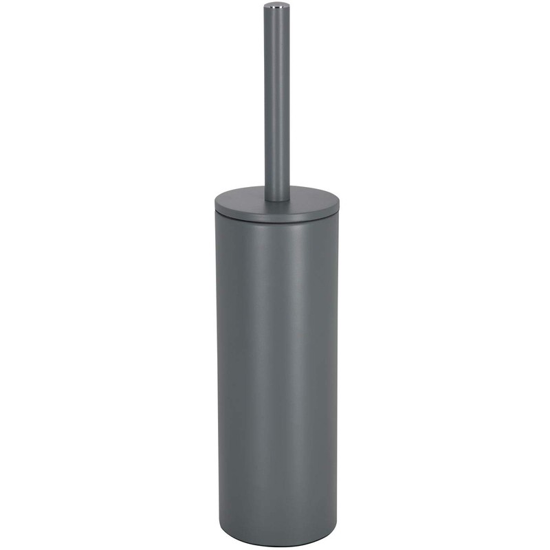 Spirella BATH BRUSH STAINLESS STEEL AKIRA MATT GREY, Metal, 40