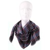 Rotfuchs Men's Cotton Scarf Checked Black Blue Red Summer Scarf,