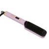 Negative Ion Hair Straightener Brush LCD Display Dual Use Heated