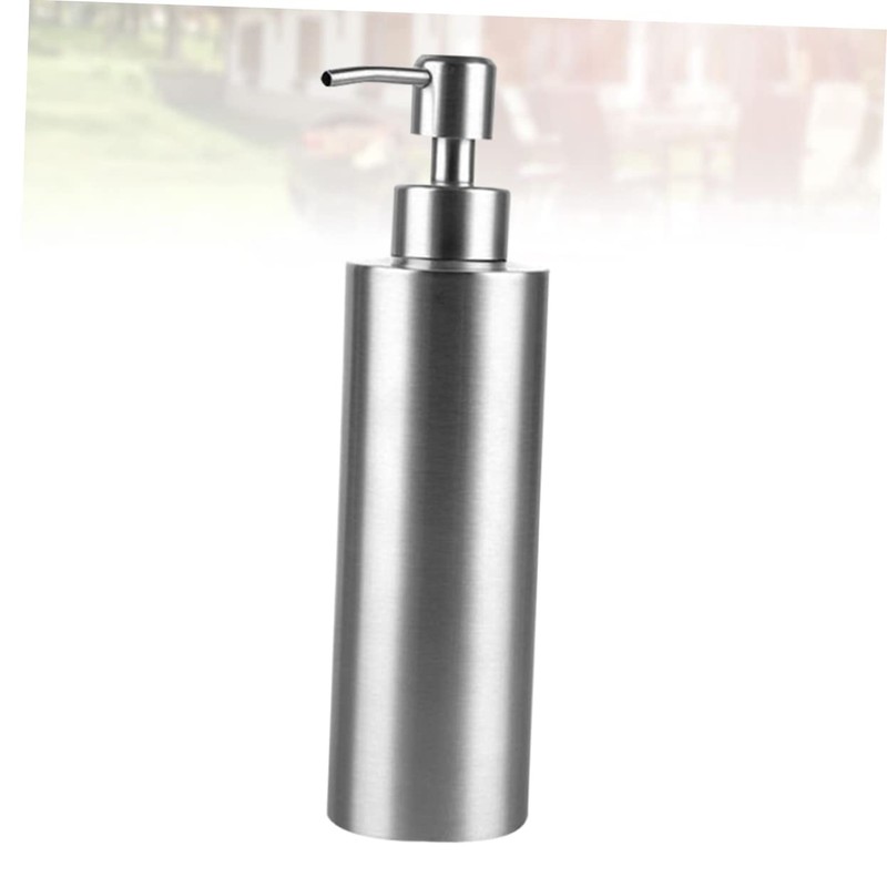 COLLBATH 2 Pcs Rustproof Stainless Steel Lotion Dispenser 250ml Hand