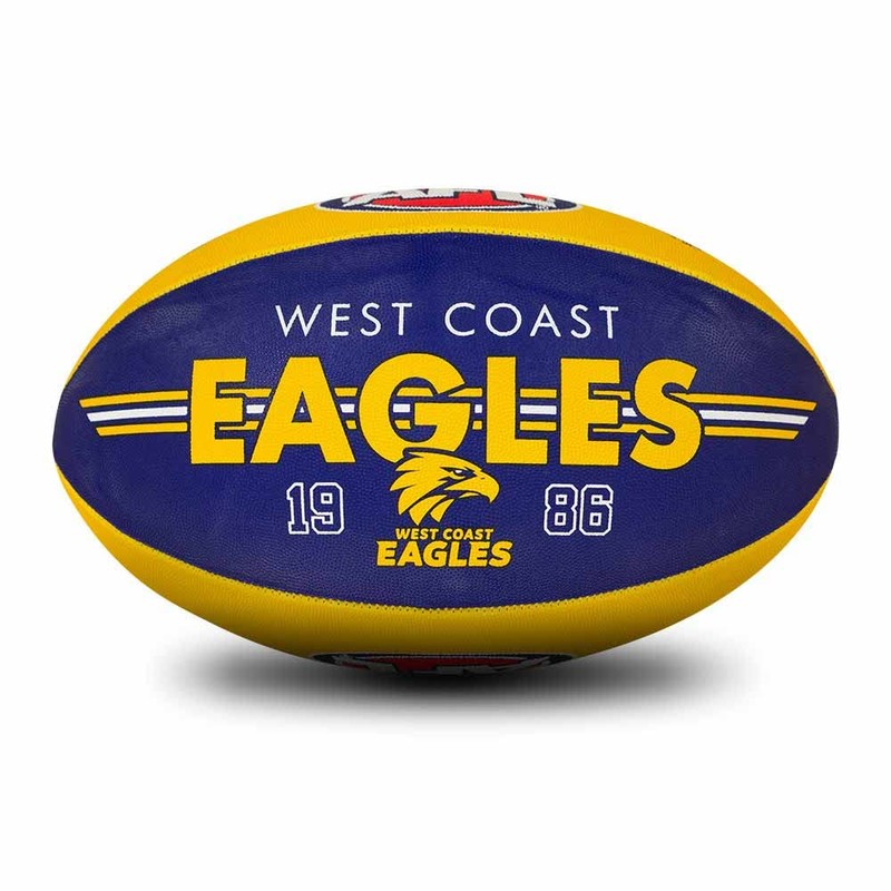 Sherrin West Coast Eagles AFL Club Football, Size 5