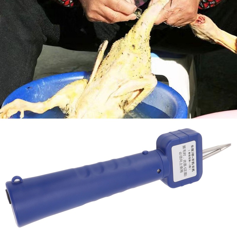 Handheld Chicken Plucker Machine Rechargeable Automatic Electric Feather Removal Machine