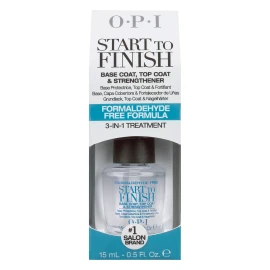 OPI Start to Finish 3-in-1 Treatment - Formaldehyde Free  0.5oz T71 - Pack of 3
