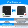Cunina 6 pack Cat Litter Box Replacement Carbon Filters Compatible