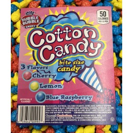 Dubble Bubble Cotton Candy Flavored Candy Candies 2 Pounds Free Shipping