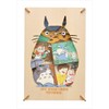ENSKY PT-WL12 My Neighbor Totoro Paper Theater Wood Style