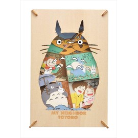ENSKY PT-WL12 My Neighbor Totoro Paper Theater Wood Style