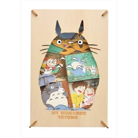ENSKY PT-WL12 My Neighbor Totoro Paper Theater Wood Style