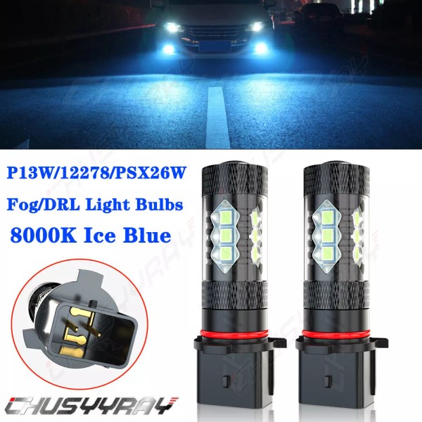CHUSYYRAY For Chevy Camaro RS ZL1 SS 2010-2015 2x P13W