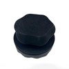 Kpdnjro 3PCS Tire Shine Applicator Pad, High-Density Wave-Grip Pad for
