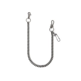 Blackblond Bibidi Bi Logo Pants Chain (Silver)