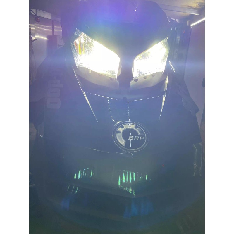 FT 2019 Ski Doo Freeride 850 Etec LED Headlight UPGRADE