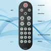Riry Large Button TV Remote Control Universal Remote Control Easy