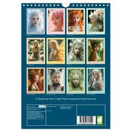 In the Magic of Fairies. Airy Splendor and Mysterious Harmony (Wall Calendar 2025 DIN A4 High), CALVENDO Monthly Calendar