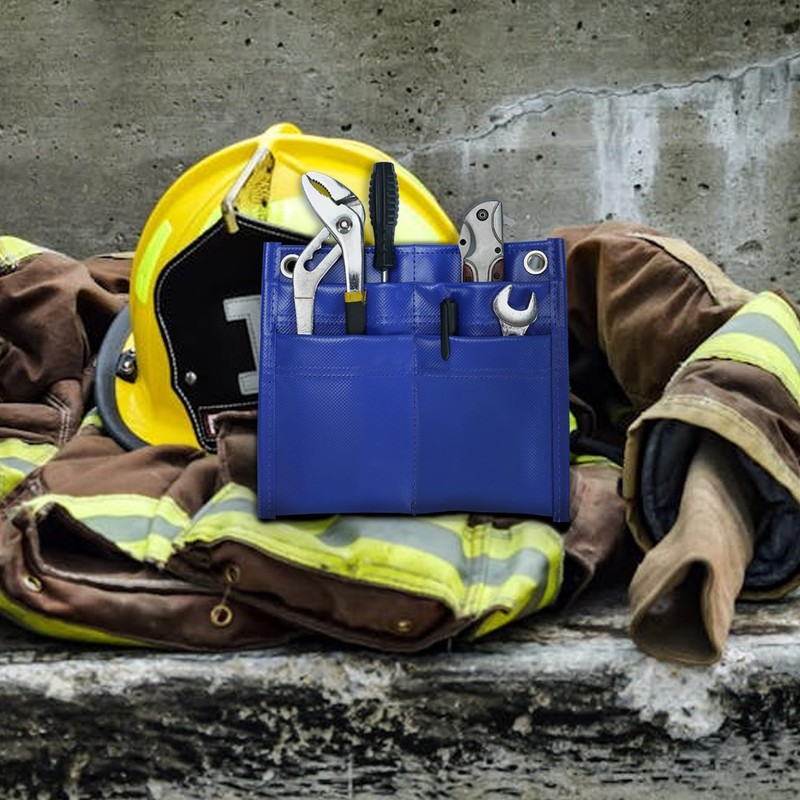 KUNN Firefighter 4-Pocket Tool Pouch Inside Turnout Coat Bunker Pocket