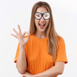 Funny Sleep Mask for Women Adjustable Soft Sleep Eye Mask 3D Funny Eye Mask for Party, Travel, Sleeping