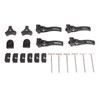 Ausla Universal Aluminum Clamp Set for Hard Trifold Tonneau Cover,