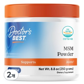 [Coupang Import] Doctor’s Best MSM Powder, 250g, 2 units / [쿠팡수입] 닥터스베스트 MSM 파우더, 250g, 2개