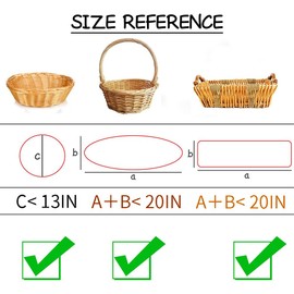 Amsthow 10CT Basket Wrapping Plastic Bags 22 x 32-inch Large Cellophane Wrap Clear Gift Bags with Bows for Easter Favors Holiday Decorations