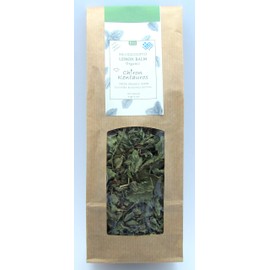 Greek Organic Bio Herb Melissa/Lemon Balm Leaves from Mount Pelion Greece - GMO/Caffeine Free
